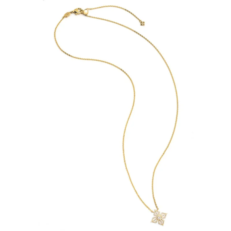 Sos Pave Necklace