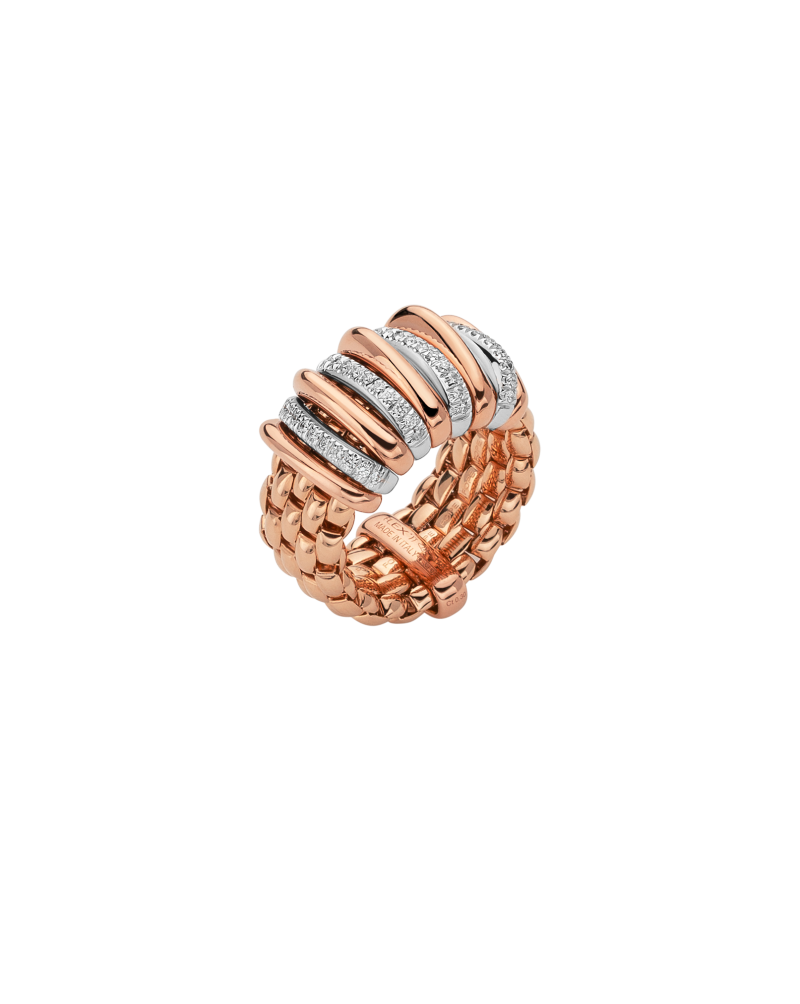 Flex'it Ring mit Diamanten